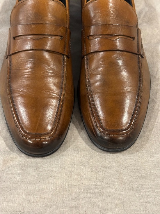 TO BOOT NEW YORK, ADAM DERRICK PENNY LOAFERS, TAN main image 5